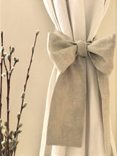 Linen Crib Bows, Nursery decor