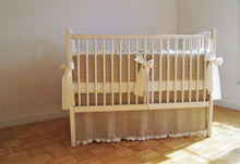 Crib Skirt - gender neutral crib bedding