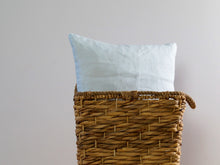 Blue Linen Pillowcase