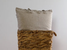 Natural Linen Pillowcases - tie closure