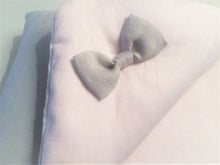 Linen  Baby Blanket  -  girl  blanket MOODS
