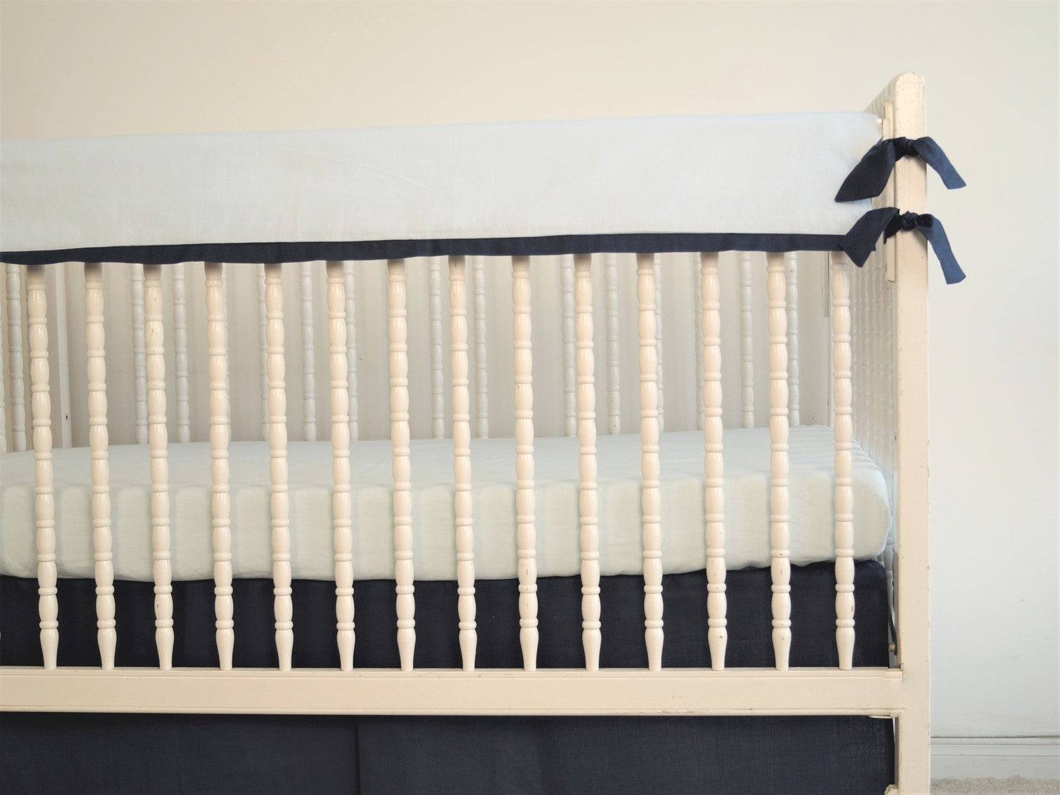 Black and top gold crib bedding