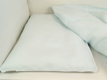 Linen Baby Bedding -boy bedding, blue bedding