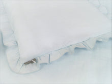 Linen Baby Bedding - blue bedding, boy bedding