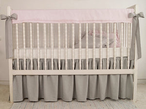 Crib Rail Cover - Girl - Moods The Linen Store