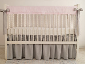 Crib Rail Cover - Girl - Moods The Linen Store