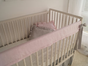 Crib Rail Cover - Girl - Moods The Linen Store
