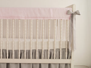 Crib Rail Cover - Girl - Moods The Linen Store