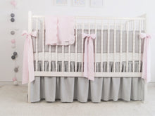 Linen Crib Bedding Set - Girl - Moods The Linen Store