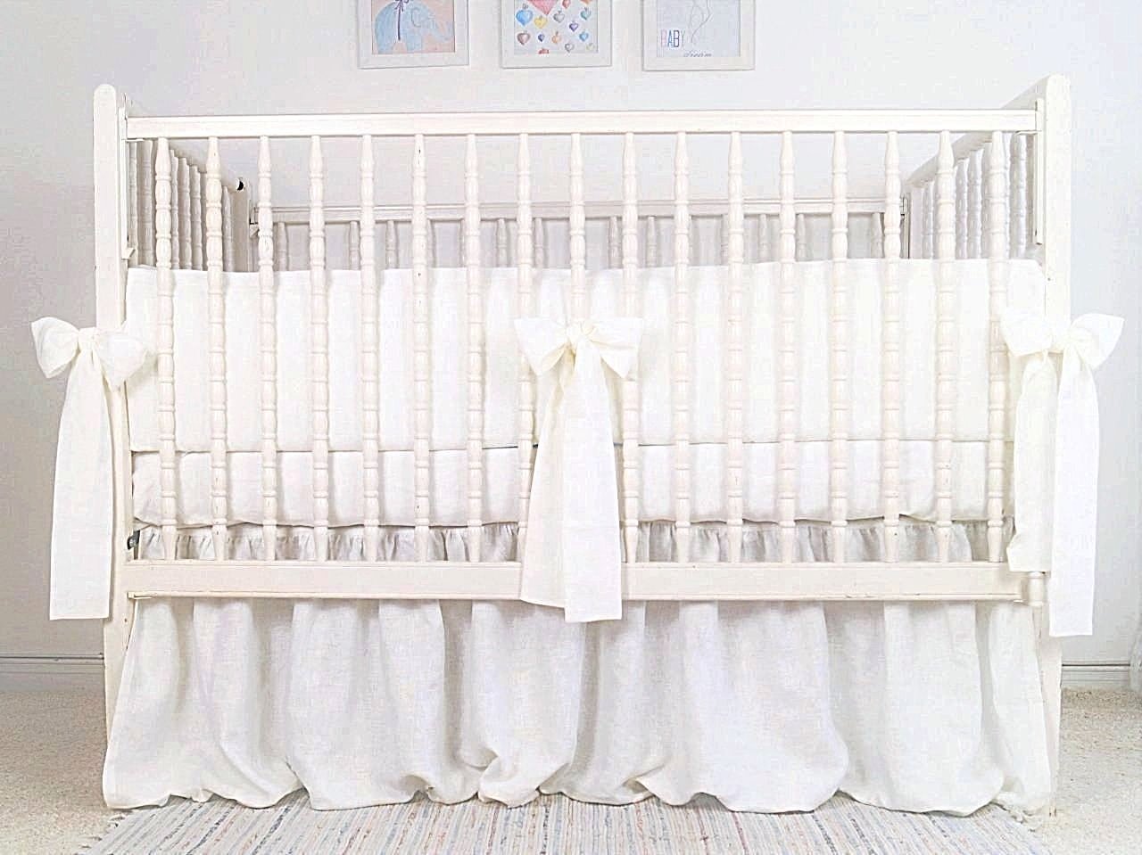 Linen Crib Bedding  MOODS – Moods The Linen Store