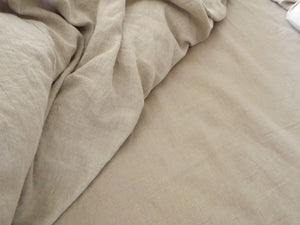 Natural  Linen Duvet Cover - Moods The Linen Store