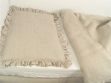 Linen Baby Bedding - unisex bedding, natural linen