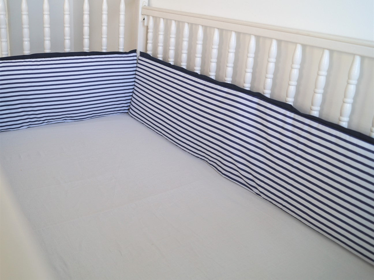 Nautical sale crib bumper