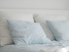 Blue Linen Pillowcase - Moods The Linen Store