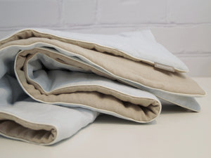 Linen  Baby Blanket  -  pure linen  blanket MOODS - Moods The Linen Store