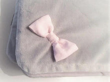 Linen  Baby Blanket  -  girl  blanket MOODS