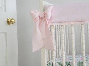 Crib Rail Cover - Girl - Moods The Linen Store